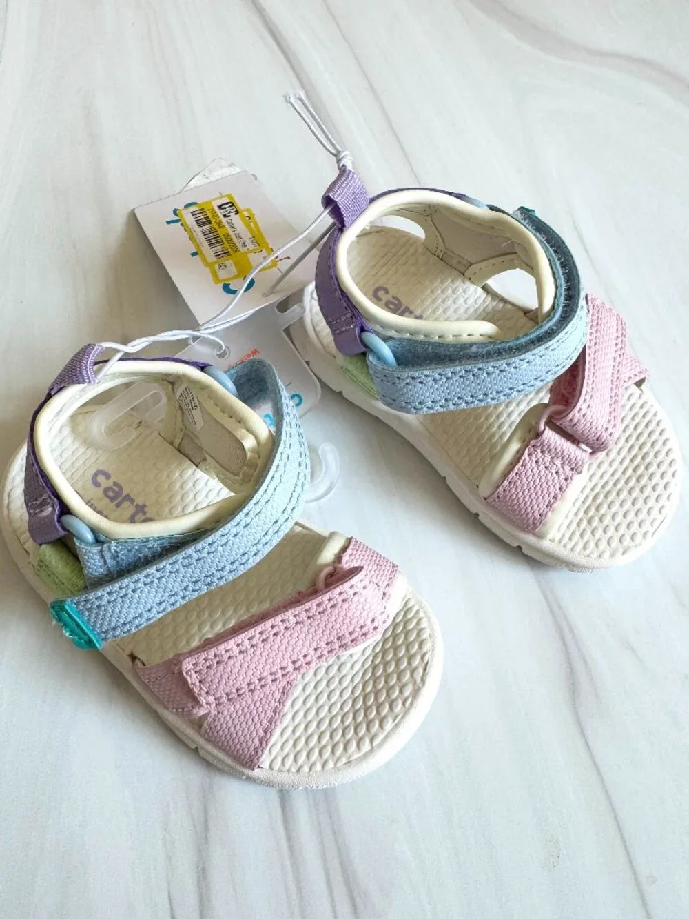 NWT Carter's Just One You - Girls' First Walker Sandals (3)
